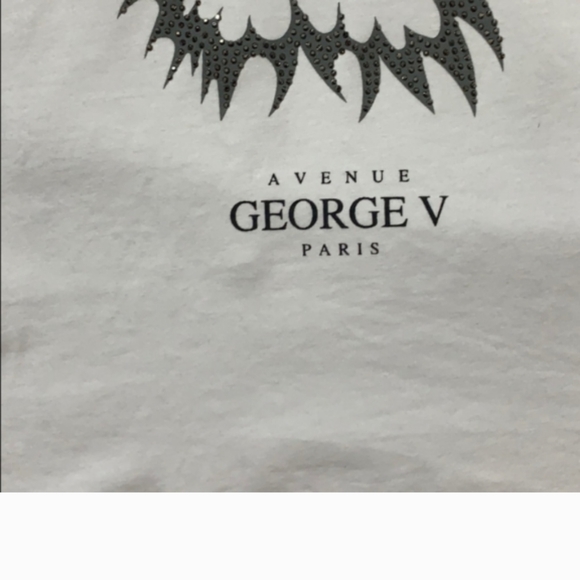 Avenue Georgia V Paris Luxury Tiger T Shirt Men has some staining - Picture 5 of 10
